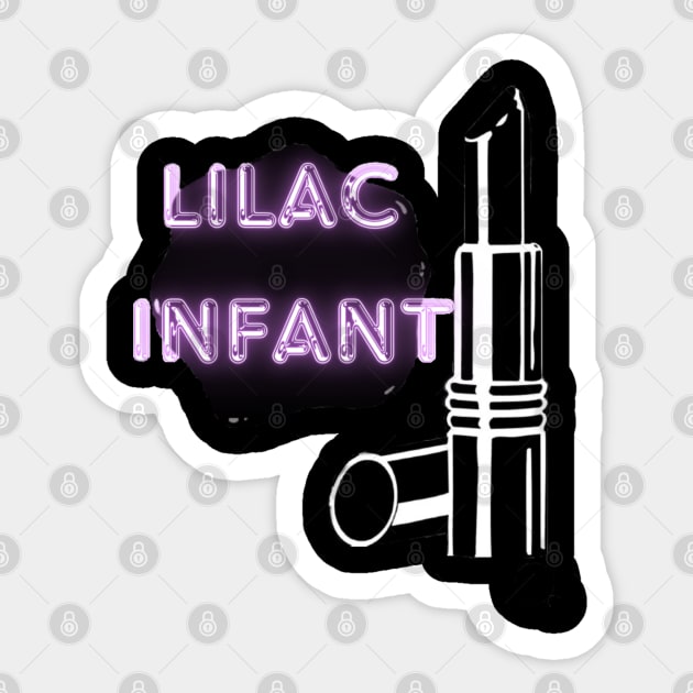 Lilac Infant Brand Logo Sticker by Lilac Infant